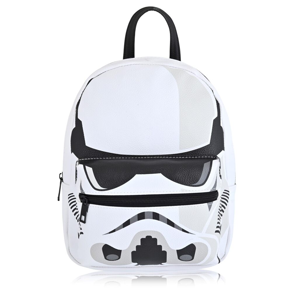 1309 Stormtrooper Backpack , , Unisex | Cute PU Leather 10" Mini Backpack